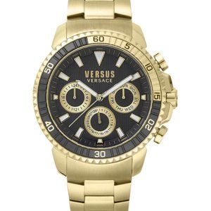 Versace Versus 45mm Gold Enamel Watch